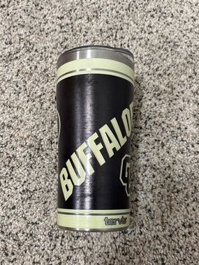 tervis Buffalo Collegiate Tumbler in Black and Cream